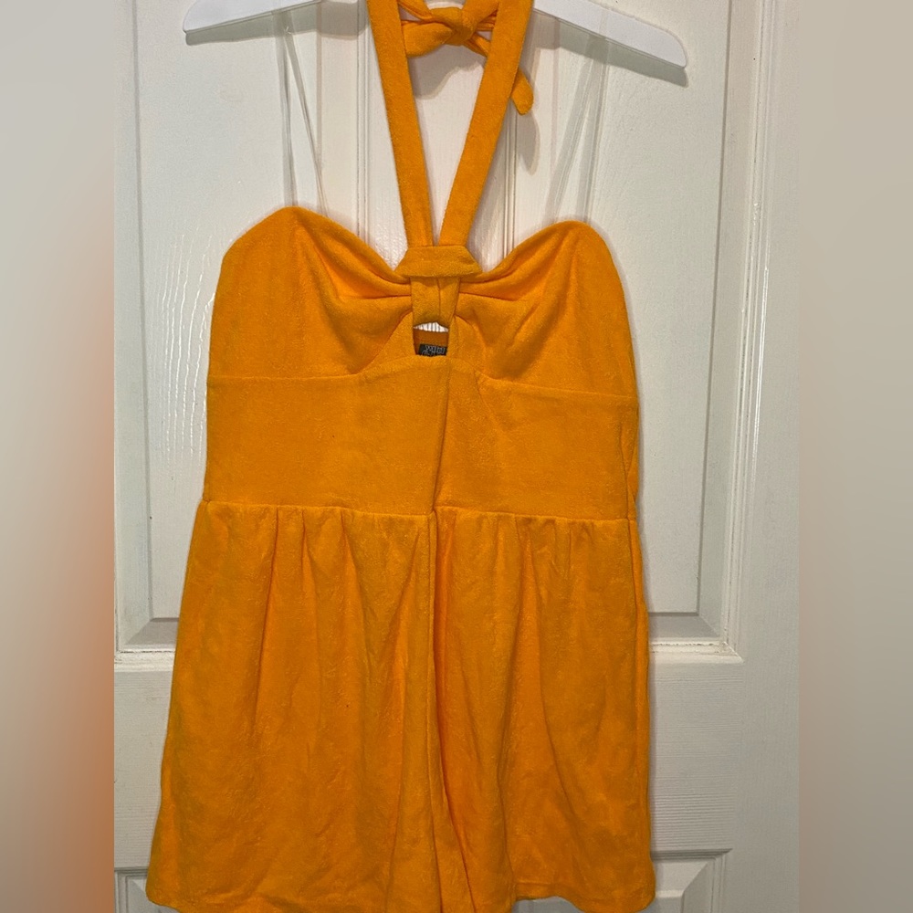 Swim romper cover up